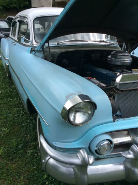 1953 Blue Chevrolet Bel Air/150/210 Sedan