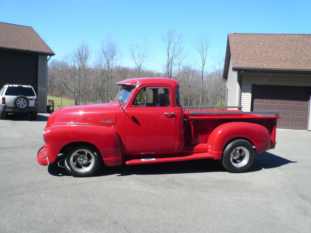 1953 Red Chevrolet Other Pickups Standard Cab Pickup