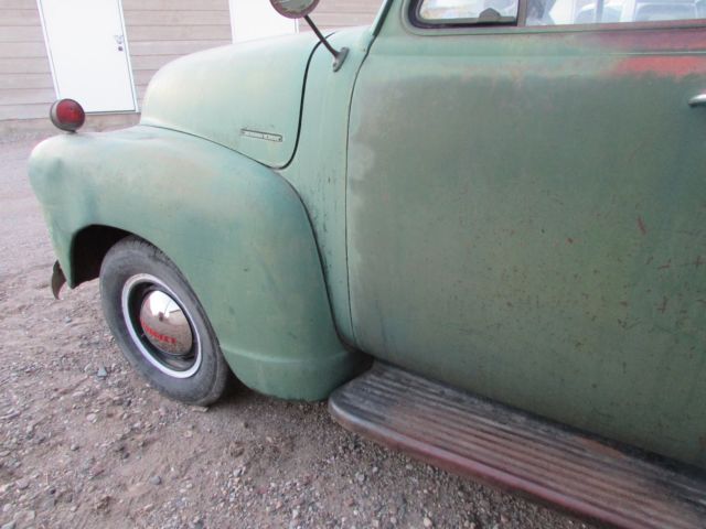 1953 Green Chevrolet Other Pickups