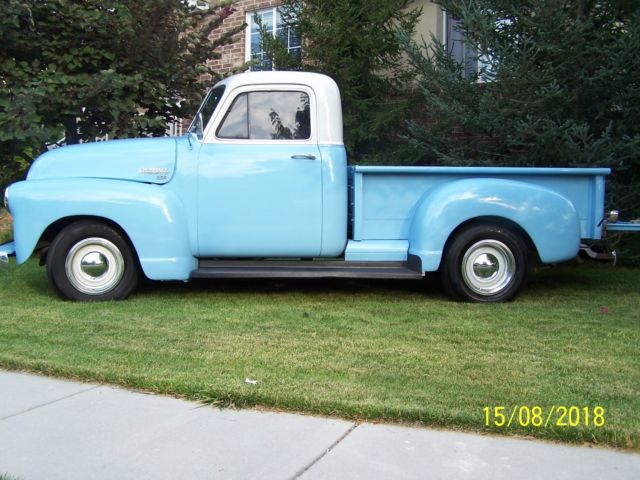 1953 Blue Chevrolet Other Pickups Cab & Chassis