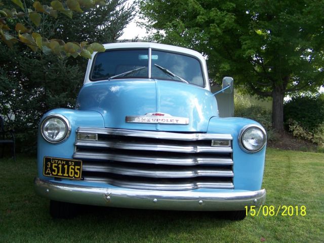 1953 Blue Chevrolet Other Pickups Cab & Chassis