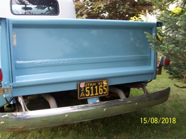 1953 Blue Chevrolet Other Pickups Cab & Chassis