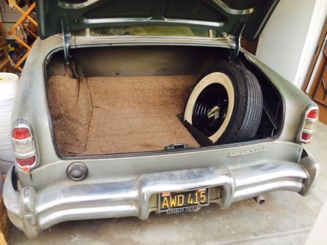1953 Silver Chrysler Imperial 4 DOOR SEDAN