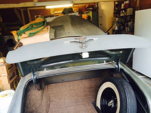 1953 Silver Chrysler Imperial 4 DOOR SEDAN