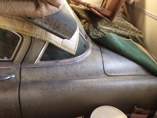 1953 Silver Chrysler Imperial 4 DOOR SEDAN