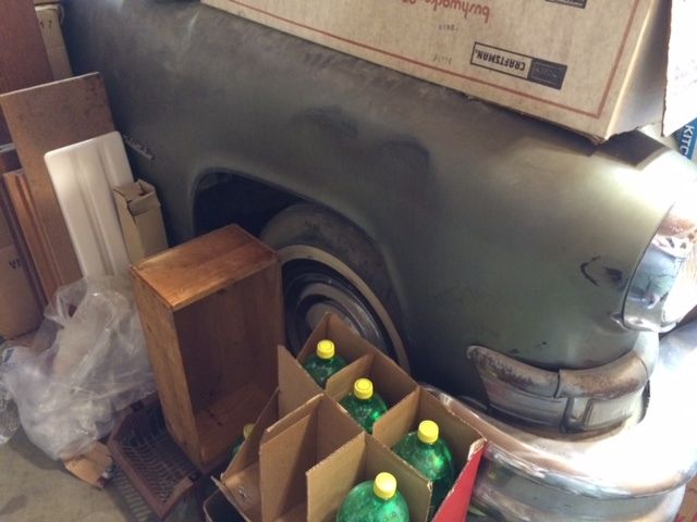 1953 Silver Chrysler Imperial 4 DOOR SEDAN