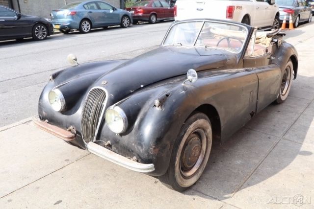 1953 Black Jaguar XK