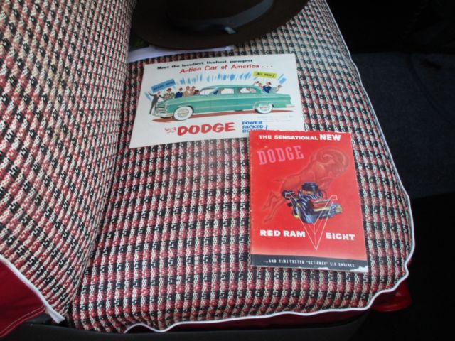 1953 Black Dodge Coronet Sedan