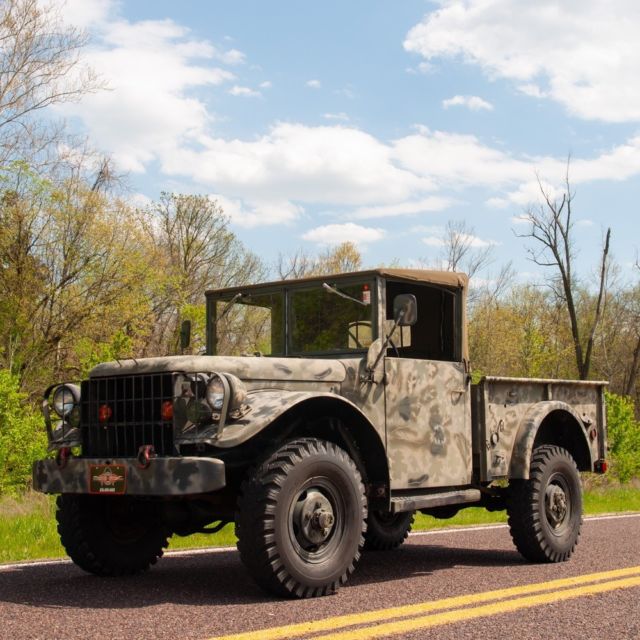 1953 Army Green Dodge M-37 ¾-ton 4x4 Truck