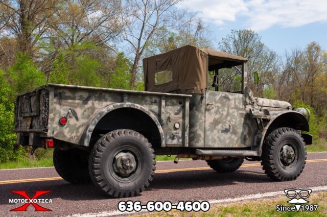 1953 Army Green Dodge M-37 ¾-ton 4x4 Truck