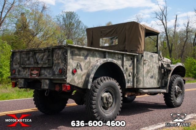1953 Army Green Dodge M-37 ¾-ton 4x4 Truck