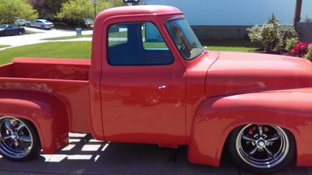 1953 Orange Ford F-100
