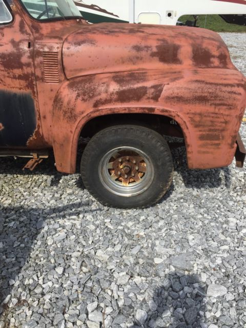 1953 Black Ford F-250 Cab & Chassis