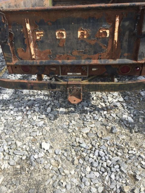 1953 Black Ford F-250 Cab & Chassis