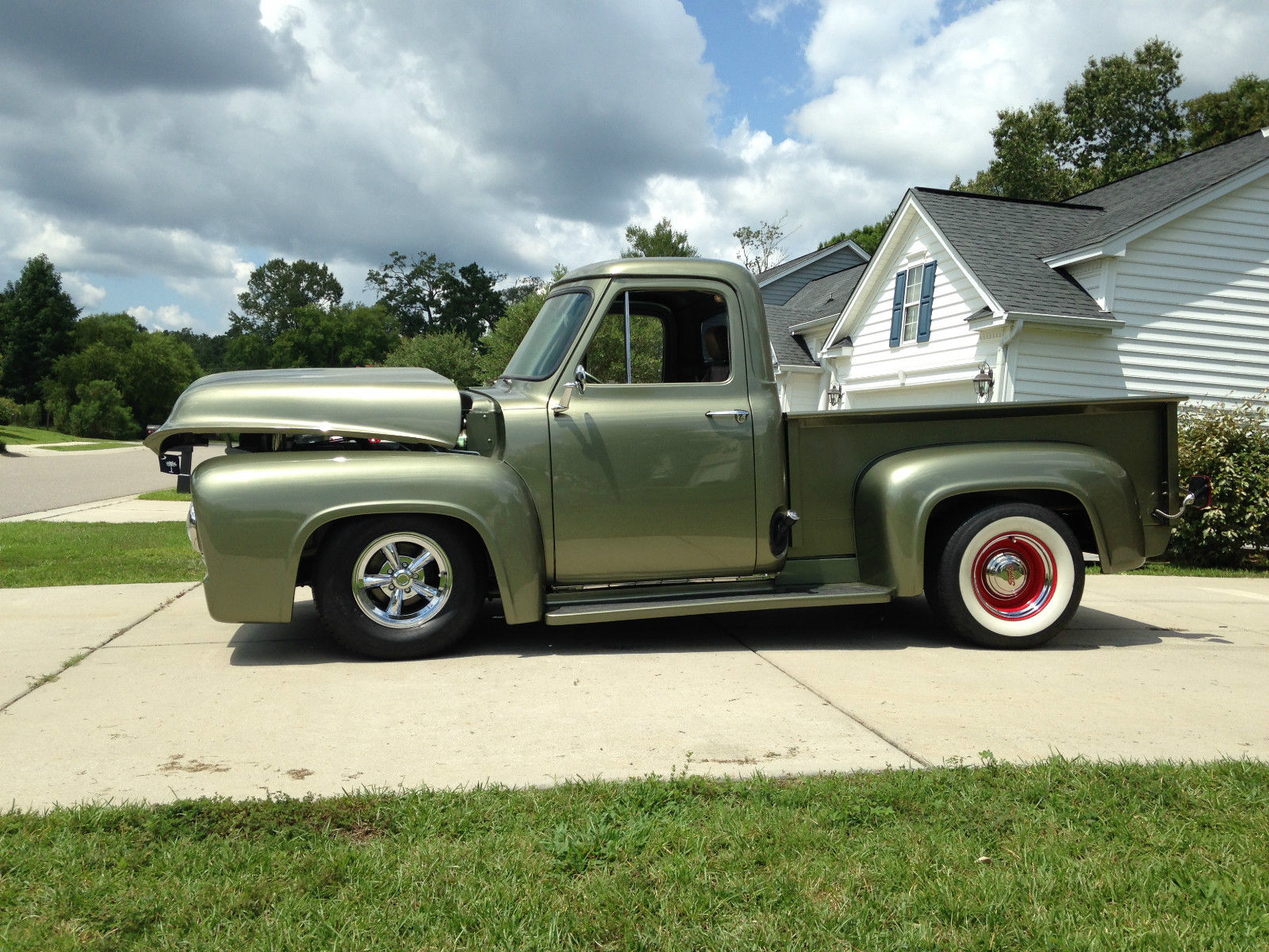 1953 Green Ford F-100