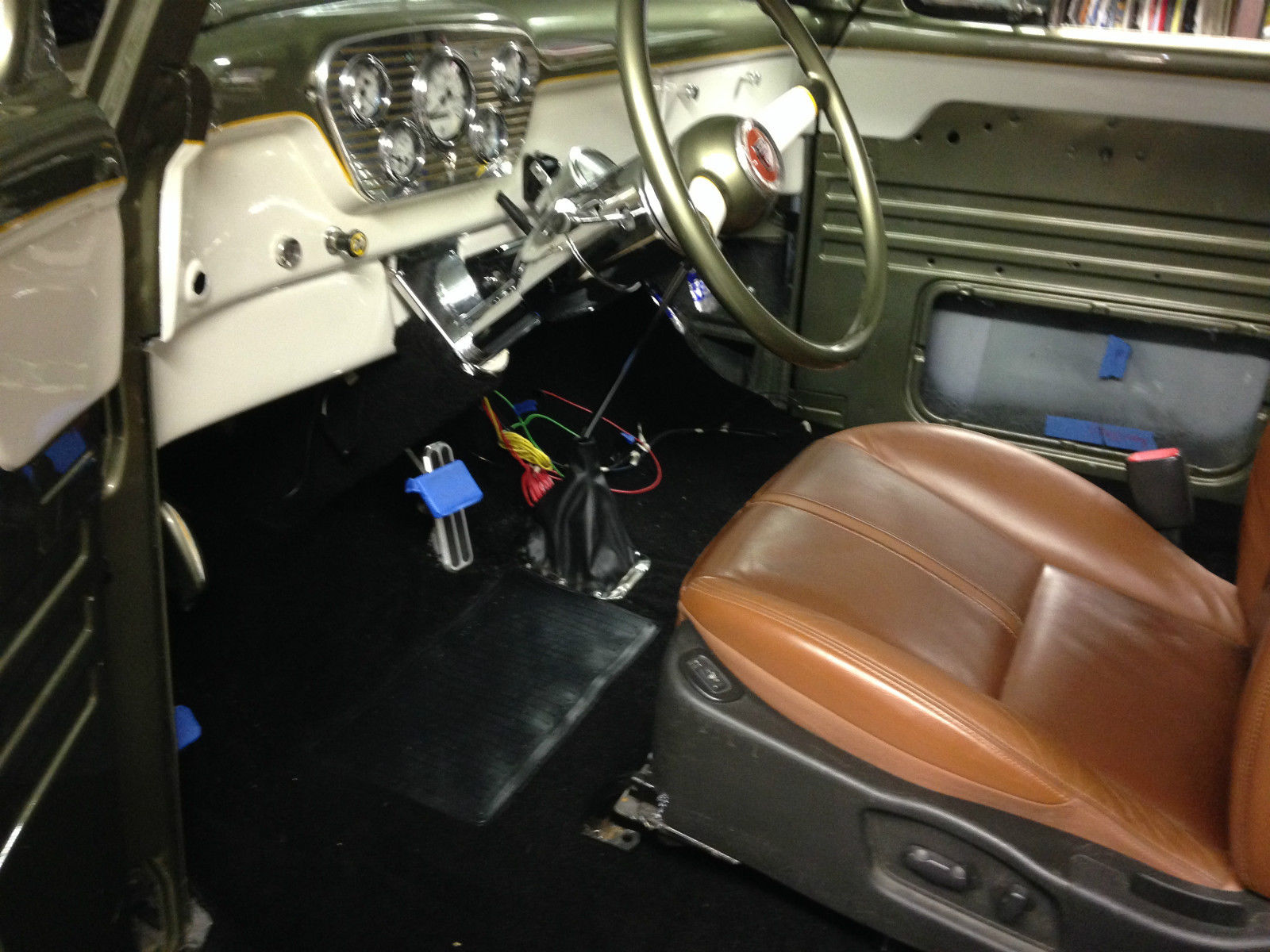 1953 Green Ford F-100