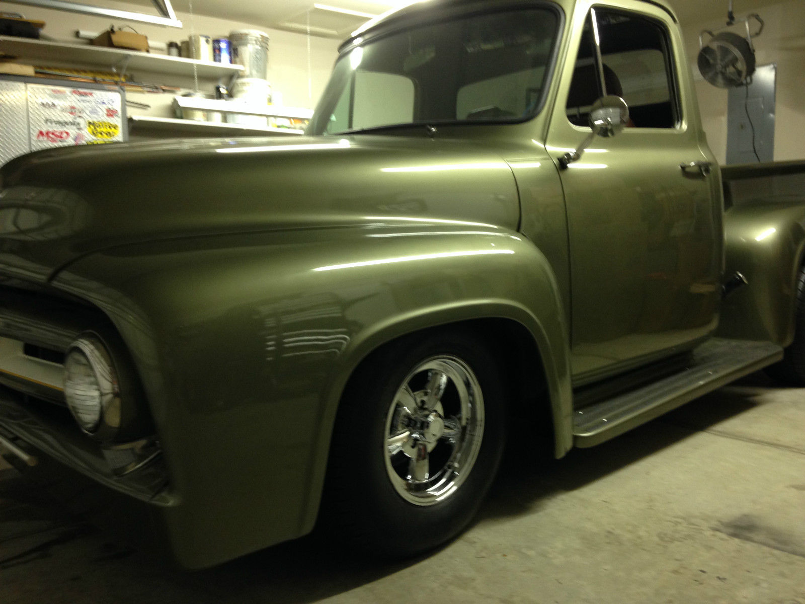 1953 Green Ford F-100