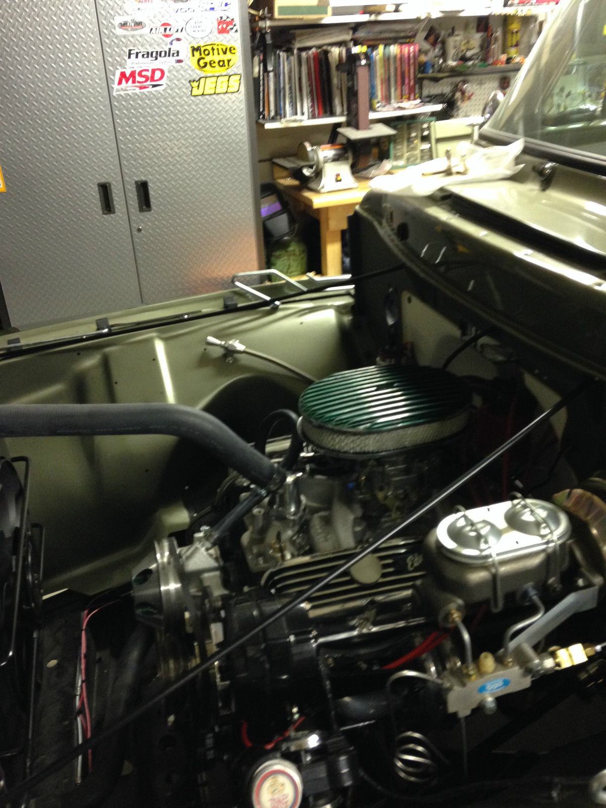 1953 Green Ford F-100