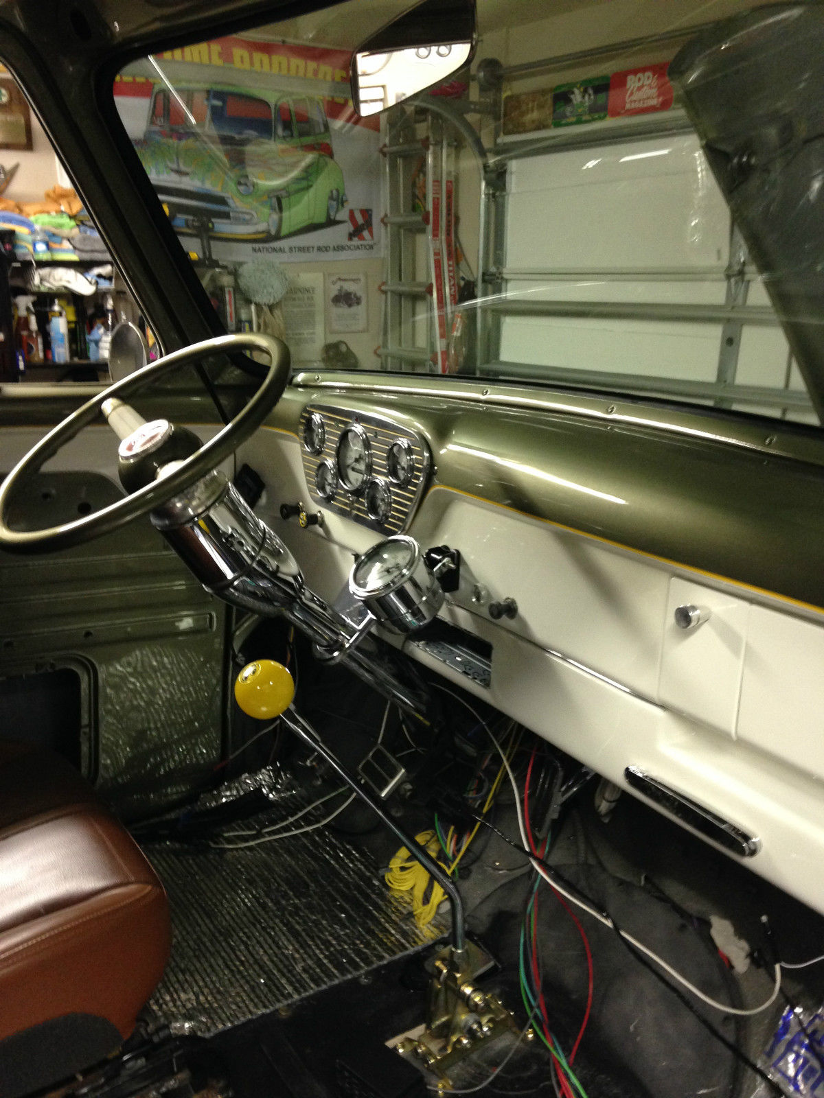 1953 Green Ford F-100