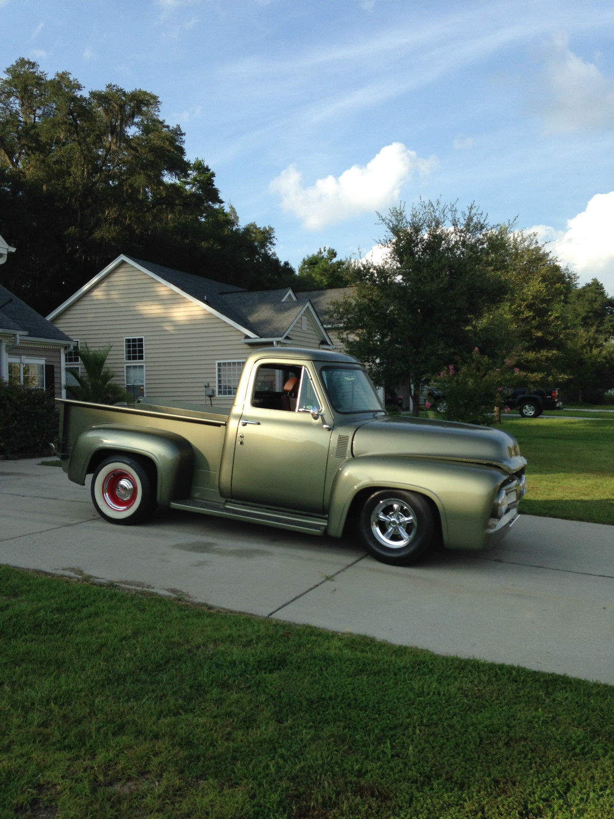 1953 Green Ford F-100
