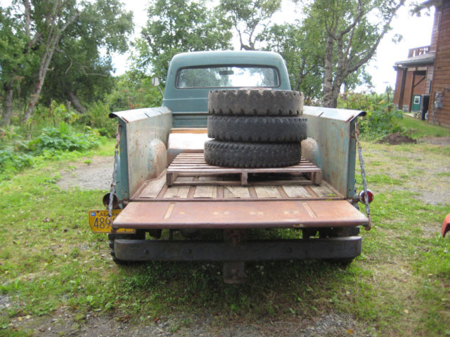 1953 Green Ford F-350 Standard Cab Pickup