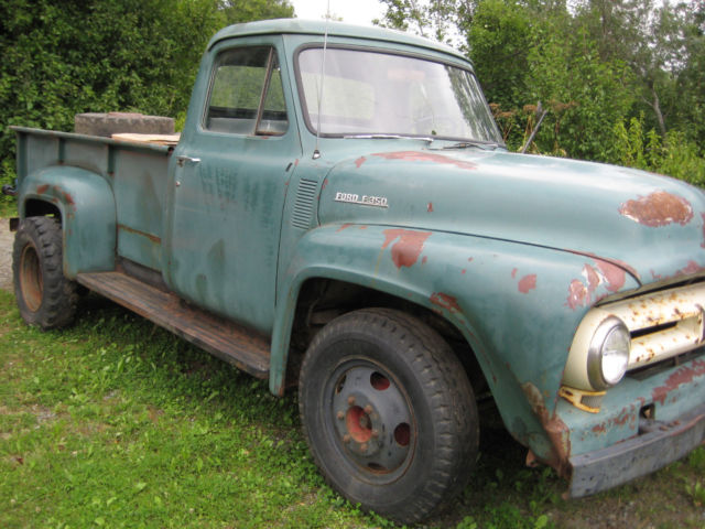 1953 Green Ford F-350 Standard Cab Pickup