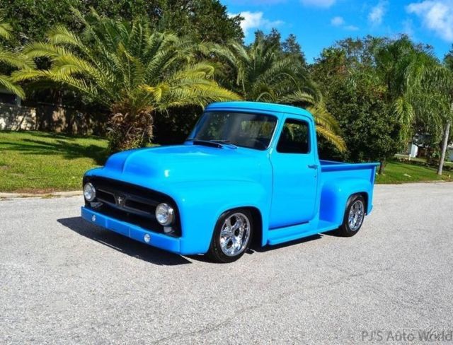 1953 Blue Ford F-100