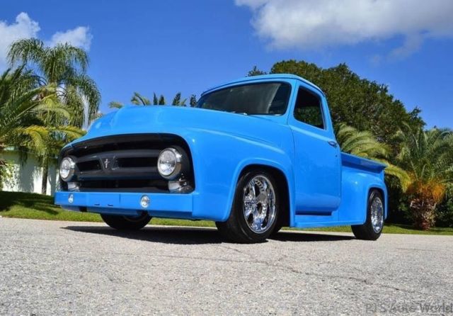 1953 Blue Ford F-100