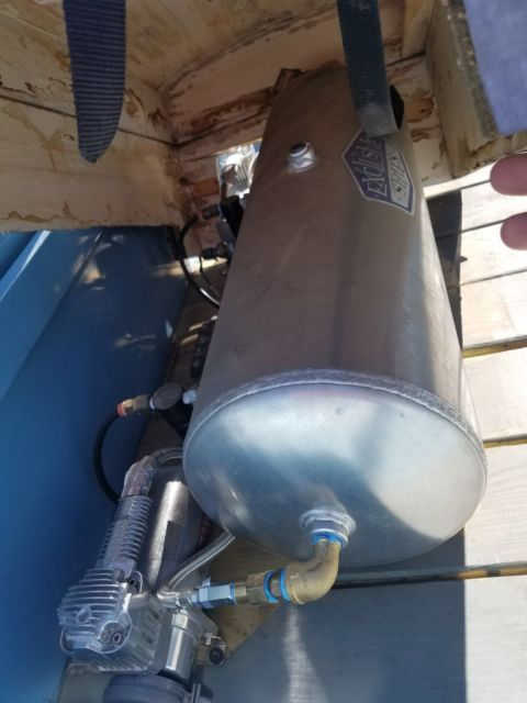 1953 Blue Ford F-100 Cab & Chassis