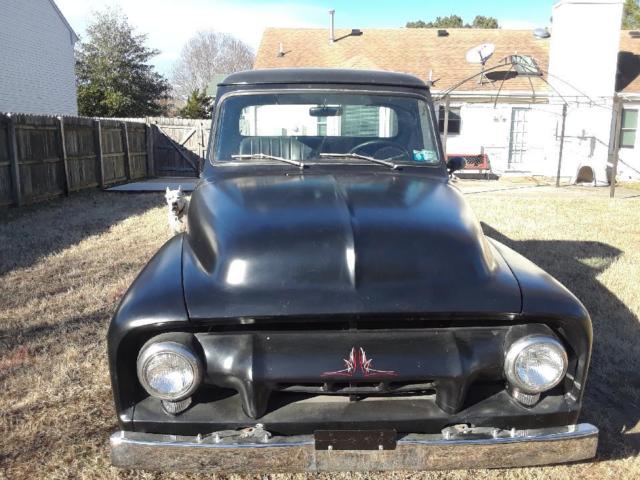 1953 Matte Black Ford F-100 Pickup Truck