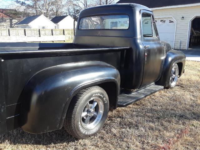 1953 Matte Black Ford F-100 Pickup Truck