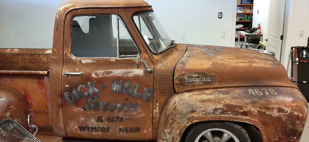 1953 Rust Ford F-100 Standard Cab Pickup