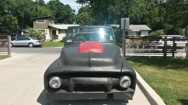 1953 Black Ford F-100 Standard Cab Pickup