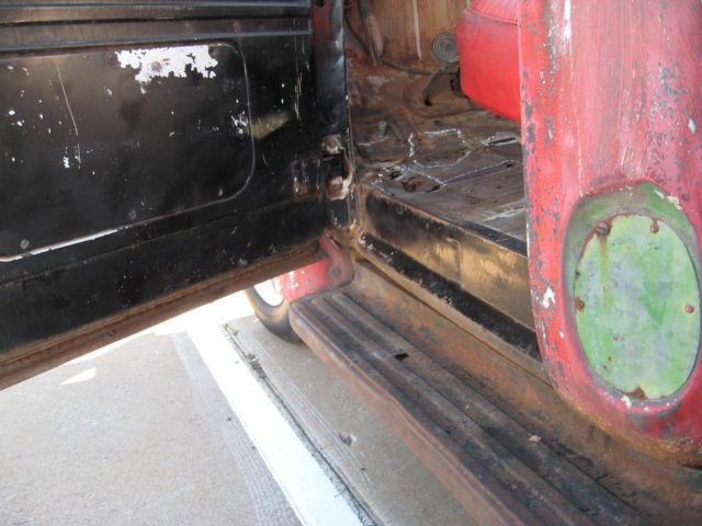 1953 White/RED Ford F-100 Standard Cab Pickup