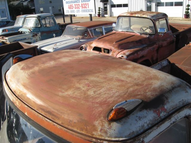 1953 White/RED Ford F-100 Standard Cab Pickup