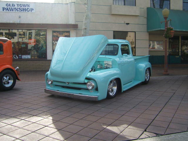 1953 Sea Foam Green Ford F-100