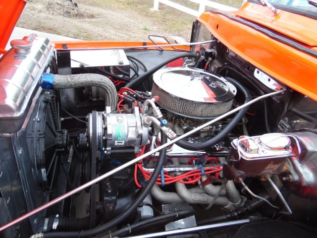 1953 Orange Ford F-100 Standard Cab Pickup