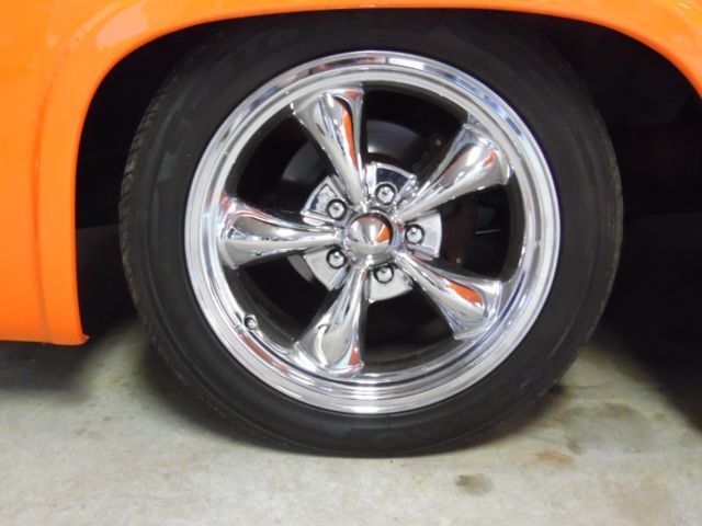 1953 Orange Ford F-100 Standard Cab Pickup