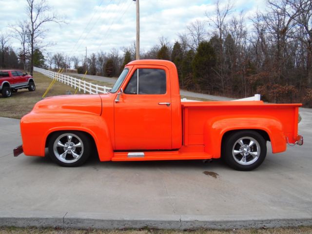 1953 Orange Ford F-100 Standard Cab Pickup