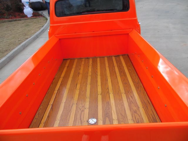 1953 Orange Ford F-100 Standard Cab Pickup