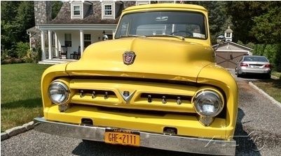 1953 Black Ford F-100 Pickup Truck