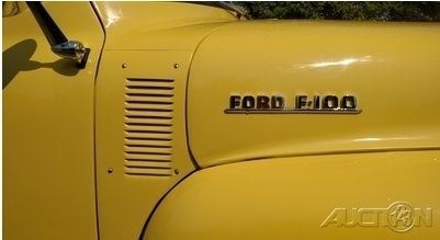 1953 Black Ford F-100 Pickup Truck