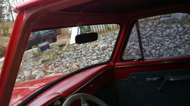 1953 Red Ford F-100 Extended Crew Cab Pickup