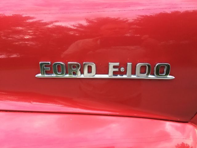 1953 Red Ford F-150 Cab & Chassis