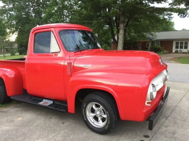 1953 Red Ford F-150 Cab & Chassis