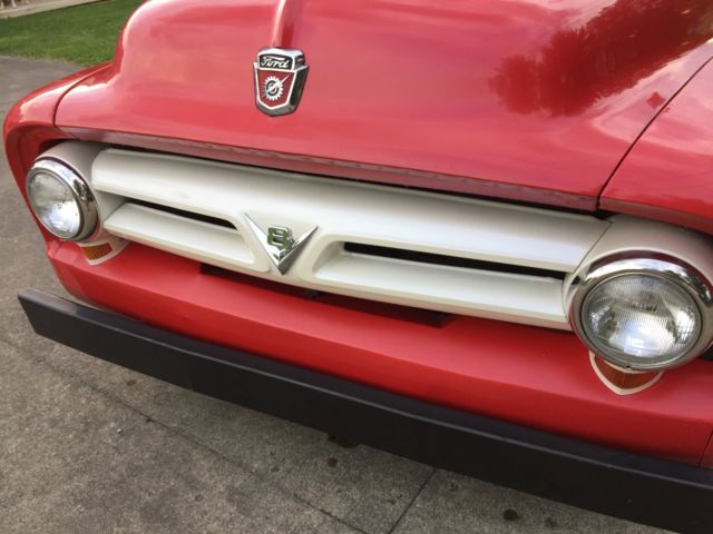 1953 Red Ford F-150 Cab & Chassis