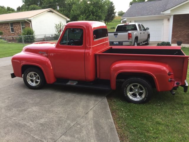 1953 Red Ford F-150 Cab & Chassis