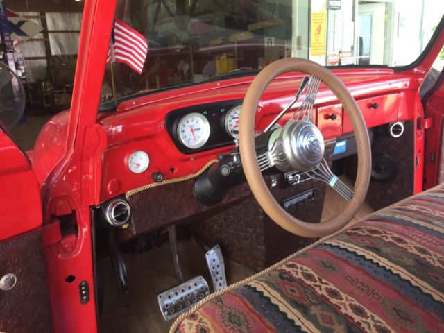 1953 Red Ford F-150 Cab & Chassis
