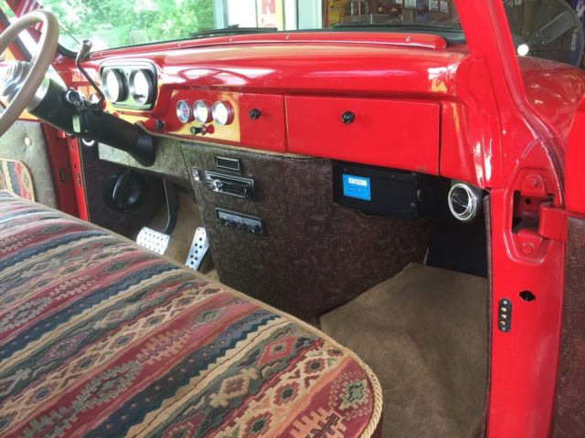 1953 Red Ford F-150 Cab & Chassis