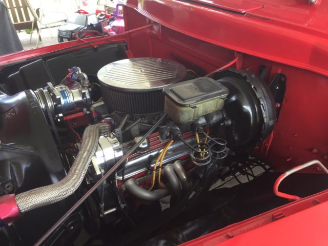 1953 Red Ford F-150 Cab & Chassis